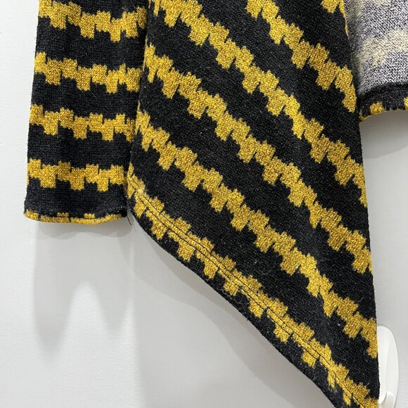 Modcloth Black & Goldenrod Cardigan - Picture 3 of 5